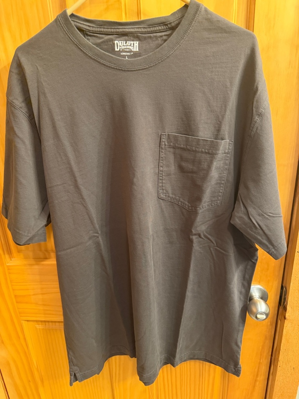 4 Duluth Trading Co Short Sleeve Pocket T-Shirts - Gray, Green, Brown x2 - Picture 2 of 7